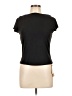 OGL Solid Black Short Sleeve Top Size L - photo 1
