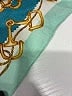 Céline Teal Vintage Handkerchief One size - photo 4
