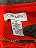 Carmen Carmen Marc Valvo Red Coat Size M - photo 6