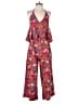 Zara Basic Paisley Red Jumpsuit Size S - photo 1