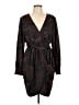 Allison Joy 100% Polyester Print Black Cocktail Dress Size L - photo 1