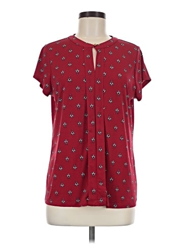 Liz Claiborne Career Short Sleeve Blouse (view 1)