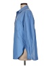 GU Blue Long Sleeve Button-Down Shirt Size M - photo 5