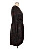 Allison Joy 100% Polyester Print Black Cocktail Dress Size L - photo 4