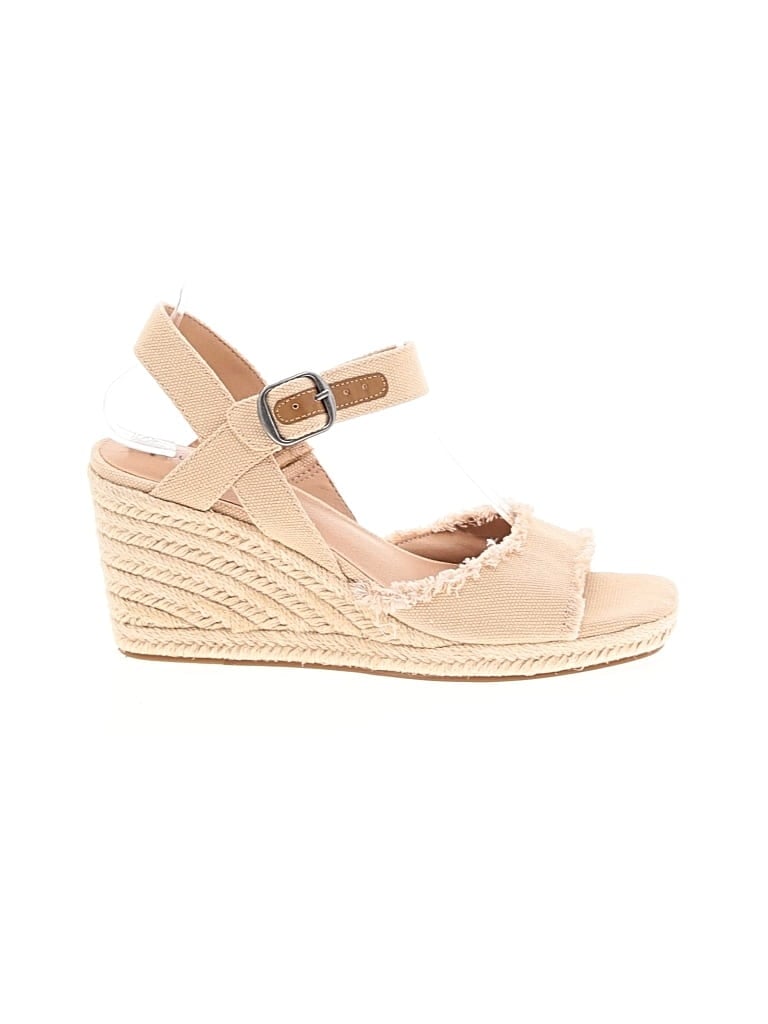 Pre-owned Lucky Brand Wedges In Tan