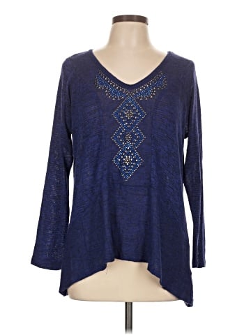 One World Long Sleeve Blouse (view 1)