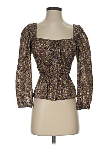 Liberty Art Fabrics for J.Crew 3/4 Sleeve Blouse (view 1)