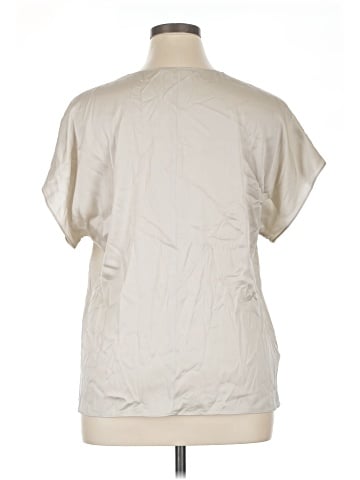 BOSS by HUGO BOSS Short Sleeve Silk Top (view 2)