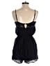 Olivaceous 100% Ramie Black Romper Size S - photo 2