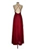 Windsor 100% Polyester Burgundy Cocktail Dress Size M - photo 2