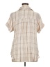 Peach Tan Short Sleeve Blouse Size 1X - photo 2