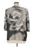 misook Floral Gray Pullover Sweater Size XL - photo 2