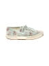 Superga Floral Green Sneakers Size 9 1/2 - photo 1