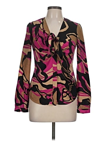 Anne Klein Long Sleeve Blouse (view 1)