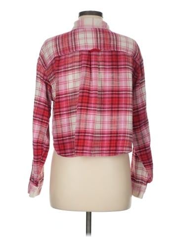 American Eagle Outfitters Long Sleeve Button-Down Shirt (view 2)