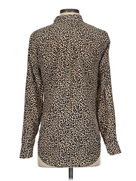J.Crew Long Sleeve Silk Top (view 2)