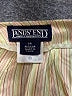 Lands' End 100% Silk Stripes Gold Khakis Size 14 - photo 4