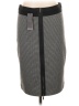 BCBGMAXAZRIA Chevron-herringbone Gray Casual Skirt Size L - photo 2