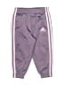 Adidas 100% Polyester Purple Track Pants 9-12 MO / 12 MO - photo 1