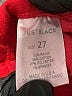 Just Black Color Block Red Jeans Size 27 waist - photo 8