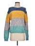 H&M Color Block Teal Pullover Sweater Size S - photo 1
