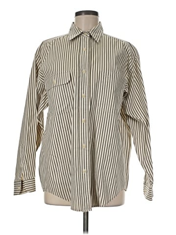 Calvin Klein Long Sleeve Button-Down Shirt (view 1)