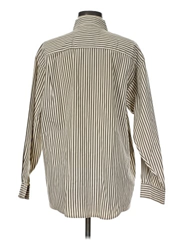 Calvin Klein Long Sleeve Button-Down Shirt (view 2)