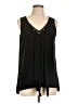 Ellen Tracy Black Sleeveless Blouse Size L - photo 1