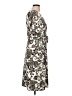 J.Jill Print Ivory Cocktail Dress Size Lg Petite - photo 4