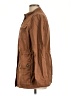 Merona 100% Cotton Solid Brown Jacket Size L - photo 5