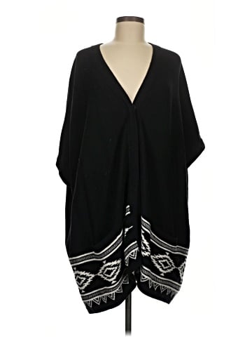 Autumn Cashmere Poncho (view 1)