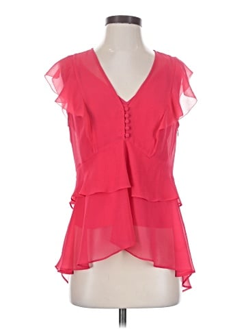 Chelsea28 Short Sleeve Blouse (view 1)