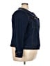 Agnes Orinda Blue Denim Jacket Size 4X - photo 4