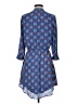 Daniel Rainn 100% Polyester Paisley Blue Casual Dress Size S - photo 2