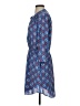 Daniel Rainn 100% Polyester Paisley Blue Casual Dress Size S - photo 5