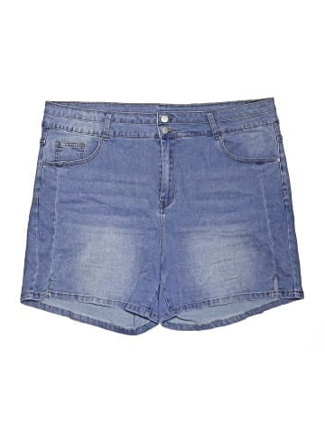 Shein Curve Denim Shorts (view 1)