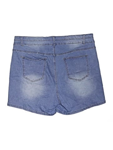 Shein Curve Denim Shorts (view 2)