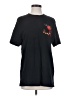Sandro Hearts Black Short Sleeve T-Shirt Size L - photo 1