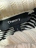 Theory Houndstooth Ivory Pullover Sweater Size L - photo 7