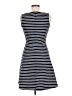 Talbots Stripes Blue Casual Dress Size Med Petite - photo 2