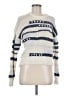 Madewell Stripes Ivory Pullover Sweater Size M - photo 1