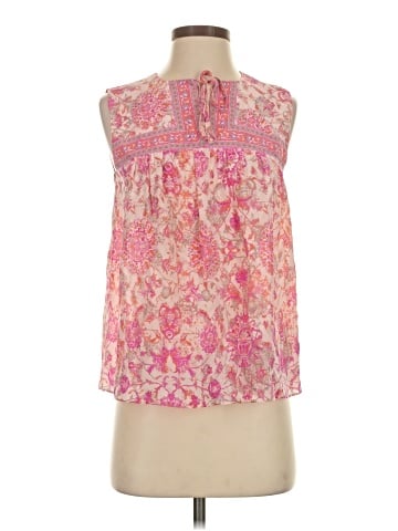 Rebecca Taylor Sleeveless Silk Top (view 1)
