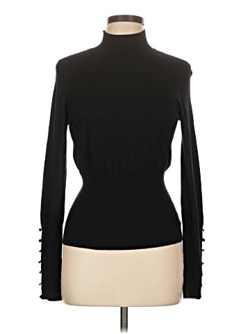 White + Warren Silk Pullover Sweater (view 1)