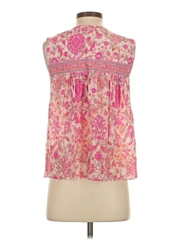 Rebecca Taylor Sleeveless Silk Top (view 2)