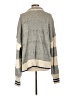 Free People Stripes Ivory Pullover Sweater Size L - photo 2