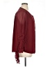 IMAN 100% Polyester Burgundy 3/4 Sleeve Blouse Size XL - photo 4