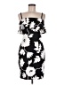 Guess Floral Black Cocktail Dress Size 6 - photo 1