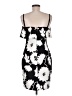 Guess Floral Black Cocktail Dress Size 6 - photo 2