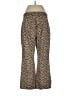 J.Crew Animal Print Gold Casual Pants Size 12 - photo 2
