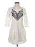 Flying Tomato Ivory 3/4 Sleeve Top Size S - photo 1